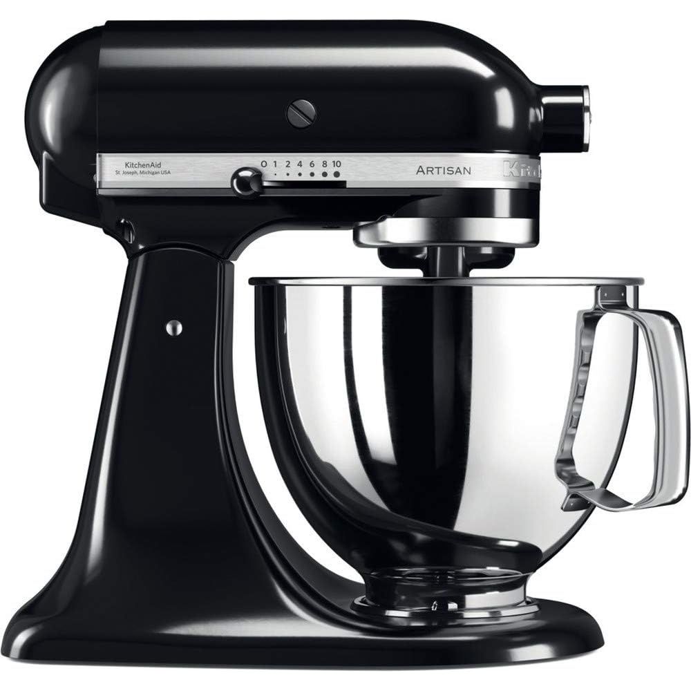 Buy KitchenAid,KitchenAid Artisan Tilt-Head 4.8L Stand Mixer - Onyx Black (5KSM125BOB) - Gadcet UK | UK | London | Scotland | Wales| Near Me | Cheap | Pay In 3 | Food Mixers & Blenders